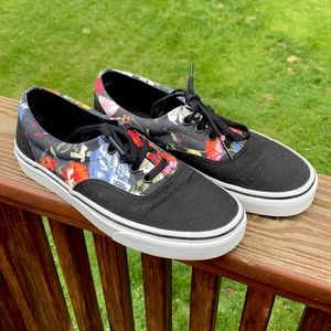 Vans Sneakers (Like New) - Floral